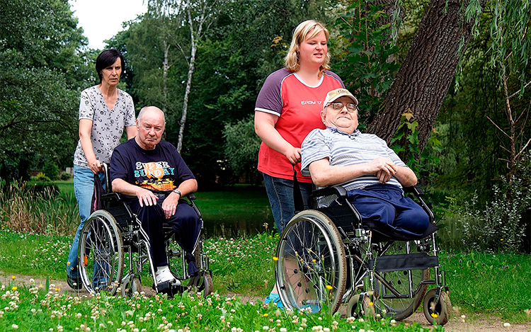 Urlaub mit Rollstuhl in Dahme/Mark